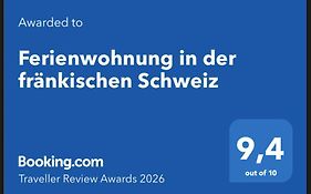 Ferienwohnung in der fränkischen Schweiz